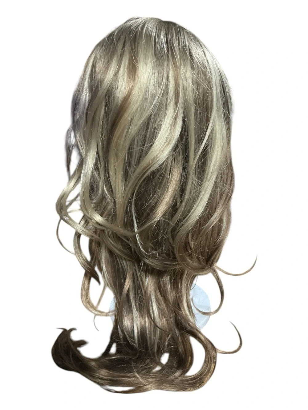 CSC Kristina. Blonde Long Wavy Wig with Bangs - Women Hair